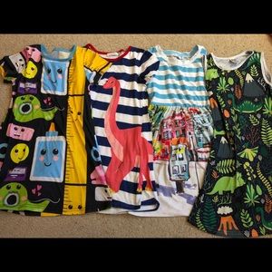 4 AWESOME UNIQUE Dress lot DINOSAUR city Supplies